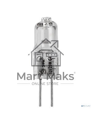 Лампа галогенная ЭРА G4-JC-20W-12V(100/1000/20000)