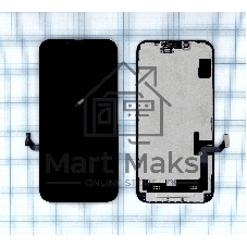 Дисплей (модуль) для Apple iPhone 14 в сборе с тачскрином, черный