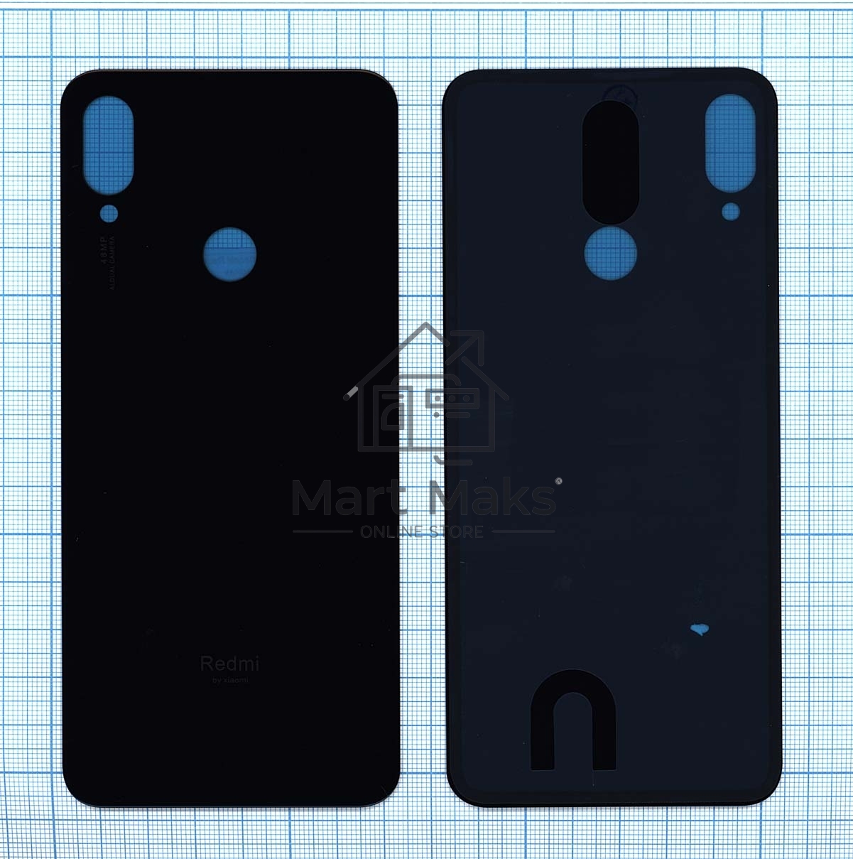Задняя крышка для Xiaomi Redmi Note 7 Pro черный