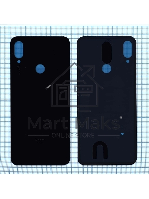 Задняя крышка для Xiaomi Redmi Note 7 Pro черный