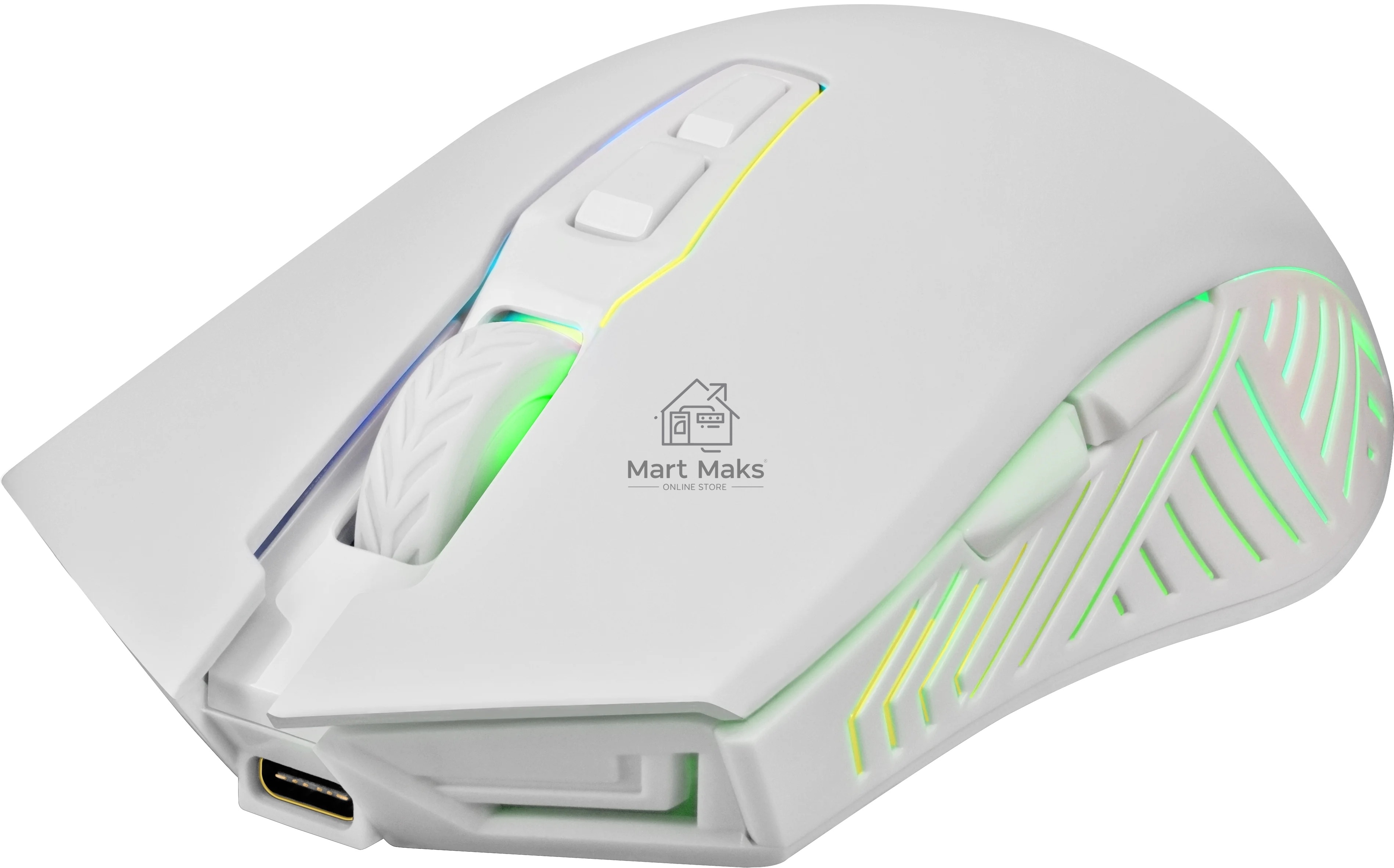 Мышь беспроводная Defender Pandora GM-502 белый, 3200 dpi, радиоканал, USB, кнопки - 7