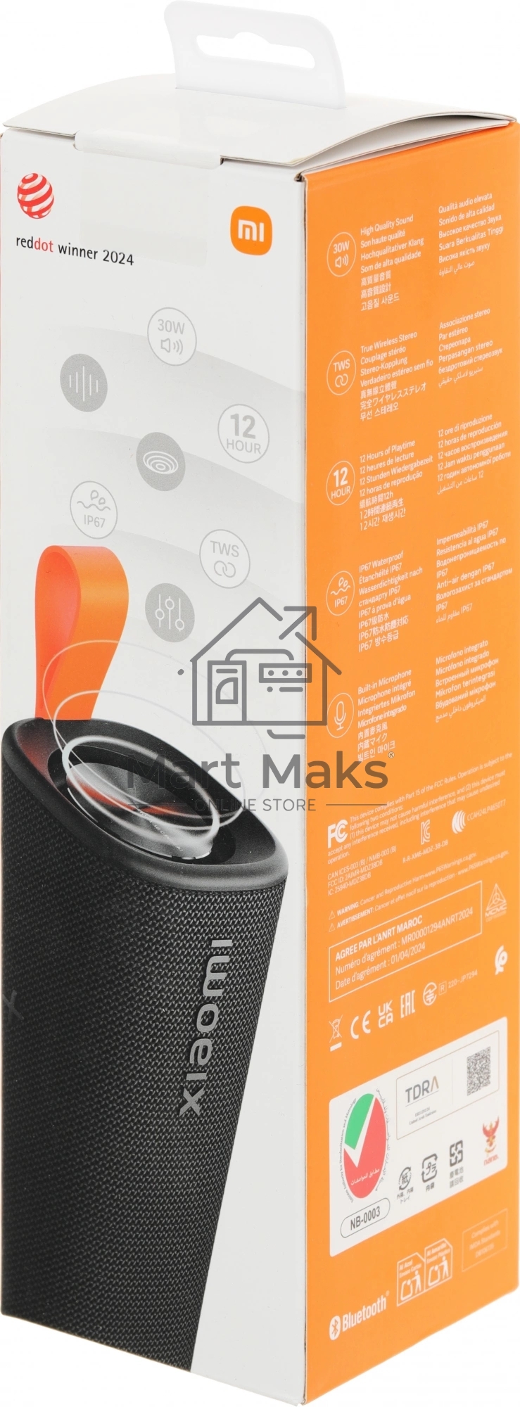 Беспроводная портативная колонка Xiaomi S29D Sound Outdoor 30W черный