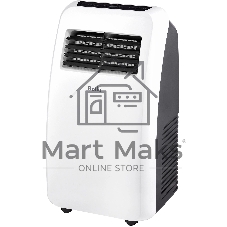 Кондиционер мобильный Ballu Aura BPAC-07 CP/N1_24Y 7000 BTU, 18 м², 47 дБ, охлаждение, осушение, белый