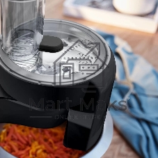 Кухонный комбайн Bosch MUMS2EB01, 700 Вт, 4 скорости, металл чаша 3,8 л, черный