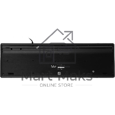 Клавиатура проводная Defender Dark Knight R GK-077, USB, черный/белый