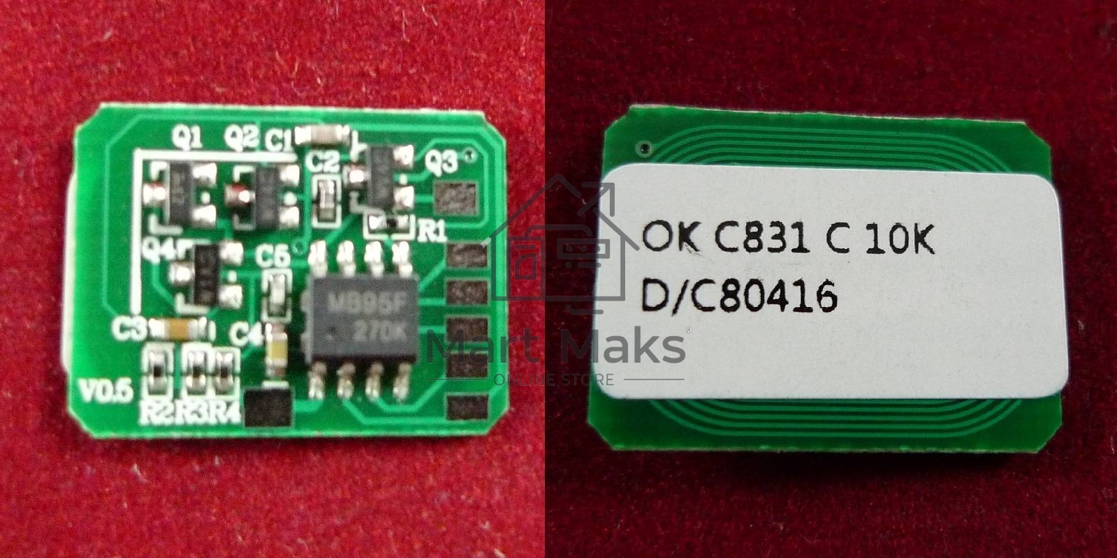 Чип ELP для OKI C831/841, Cyan, 10K (44844507) (ELP Imaging®)