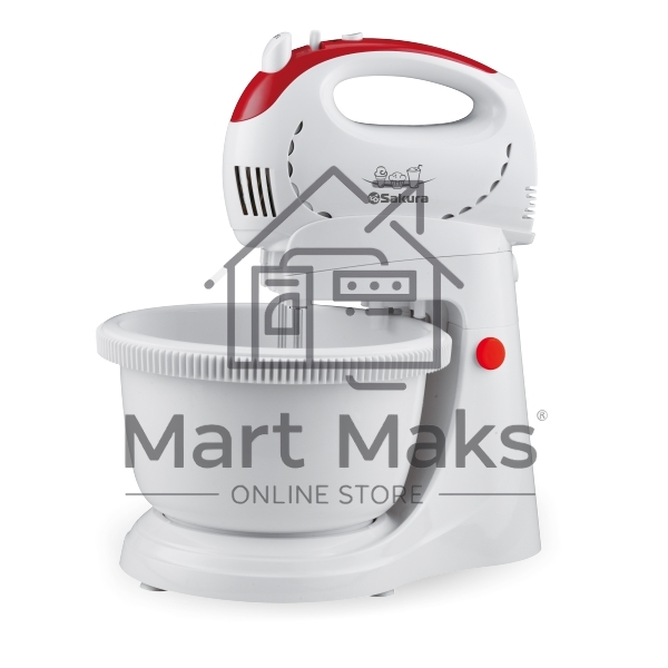 Миксер с чашей Sakura SA-6319CR 400Вт 2,0л
