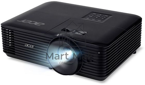 Проектор ACER X1228H (DLP, XGA 1024x768, 4500Lm, 20000:1, +НDMI, Wi-Fi, 3D Ready, 2.7kg)