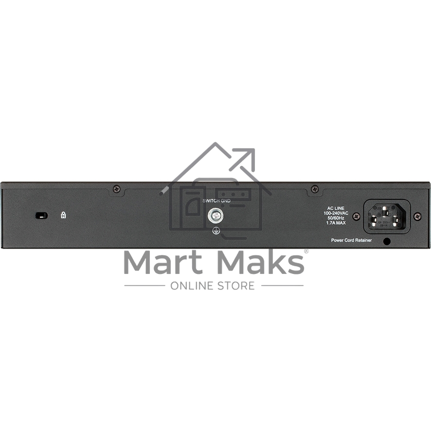 Настраиваемый L2 коммутатор D-Link DGS-1100-10MPV2/A3A с 8 портами 10/100/1000Base-T и 2 портами 1000Base-X SFP (8 портов PoE 802.3af/at, PoE-бюджет 130 Вт)