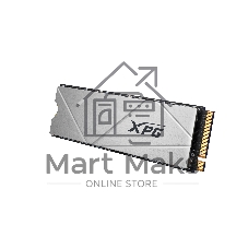 Накопитель SSD ADATA XPG GAMMIX S60, 1Tb, PCIe 4.0 x4, M.2 2280, NVMe, R/W 5000/3200, с радиатором