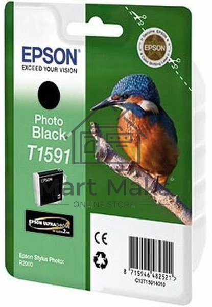 Картридж струйный Epson C13T15914010 фото черный (850 стр) для Epson St Ph R2000