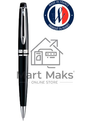 Ручка шариковая Waterman Expert 3 (CWS0951800) Black CT M, синие чернила, подарочная коробка