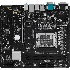 Материнская плата ASRock B860M-HDVP, LGA1851, Intel B860, 2xDDR5, 4xSATA, 2xM.2, 1xPCIe 5.0 x16, 2xPCIe 4.0 x1, 1xHDMI, 1xDisplayPort, 1xDVI-D, 1xD-Sub, 1x 2.5Gb LAN, 1xUSB 3.2 Gen2 Type-C, 1xUSB 3.2 Gen2 Type-A, 2xUSB 3.2 Gen1, 4xUSB 2.0, 3x3.5 мм, 7.1, microATX
