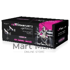 Кронштейн для мониторов Ultramounts UM742BW черный/белый 24
