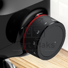 Кухонный комбайн Bosch MUMS2EB01, 700 Вт, 4 скорости, металл чаша 3,8 л, черный