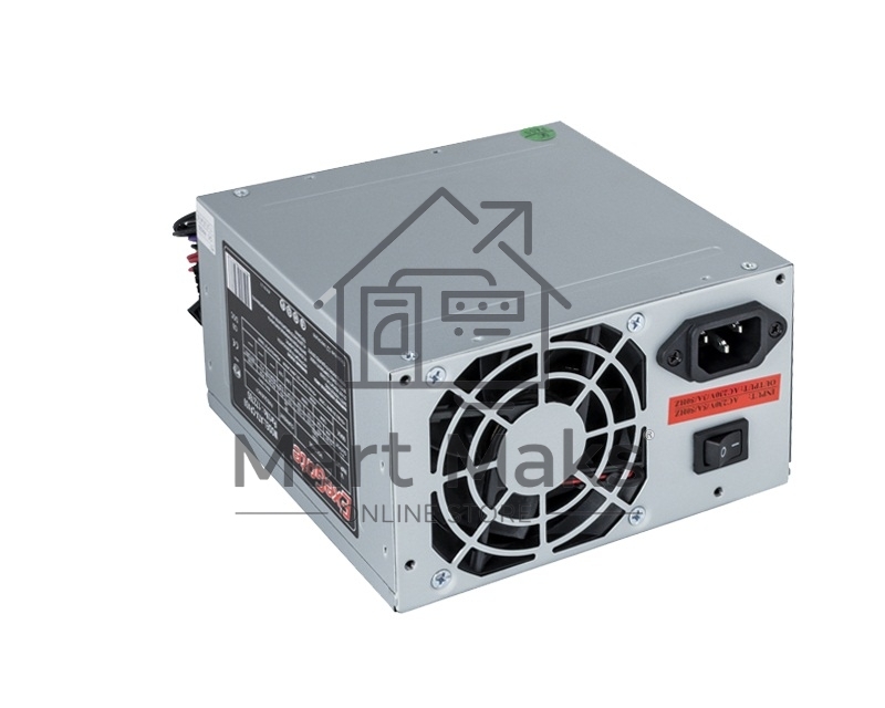 Блок питания Exegate CP450 (EX172785RUS-S), 450Вт, 80мм, серебряный