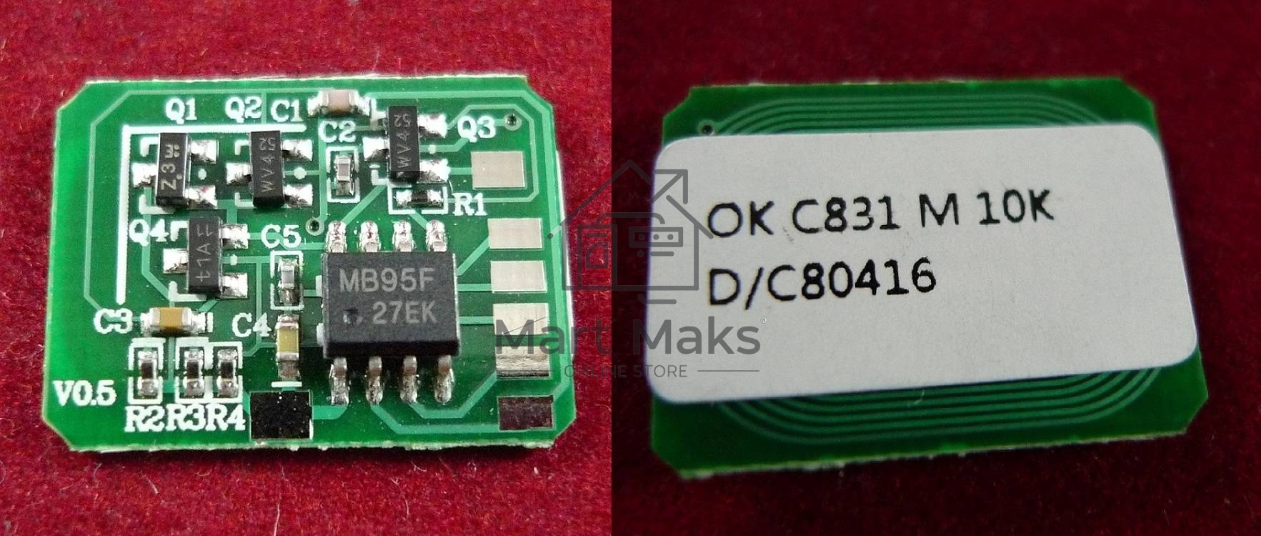 Чип ELP для OKI C831/841, Magenta, 10K (44844506) (ELP Imaging®)