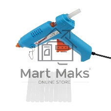 Клеевые стержни Rexant, Ø11 мм, 100 мм, прозрачные - светящиеся, 12 шт., блистер