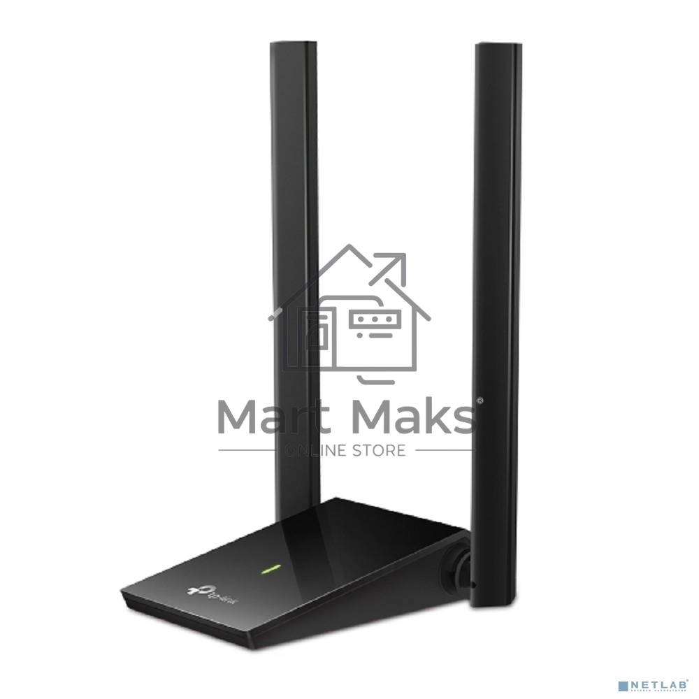 Адаптер TP-Link AC1300Mbps Dual-band High-Gain wireless USB adapter, 867Mbps at 5G and 400Mbps at 2.4G, two high gain antennas, USB 3.0, USB extension cable, support wave 2 MU-MIMO, full compatible with Windows and macOS.