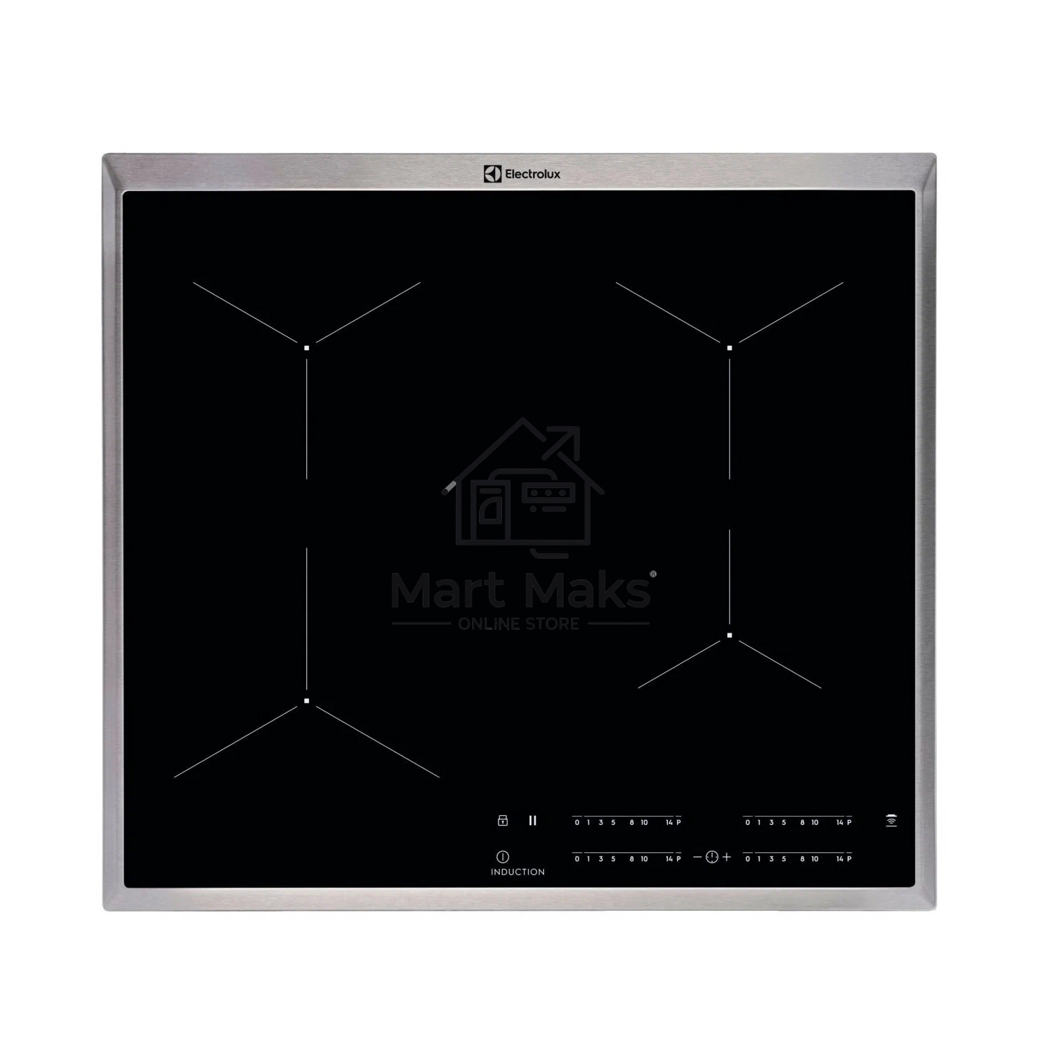 Индукционная варочная поверхность Electrolux EIT60443X черный
