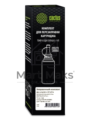 Тонер Cactus CS-RK-CF230X черный флакон 120гр. (в компл.:чип) для принтера HP LJ Pro 203/227