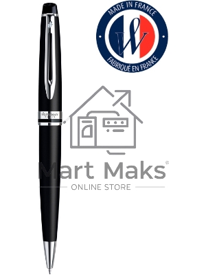 Ручка шариковая Waterman Expert 3 (CWS0951900) Muted Black CT M, синие чернила, подарочная коробка