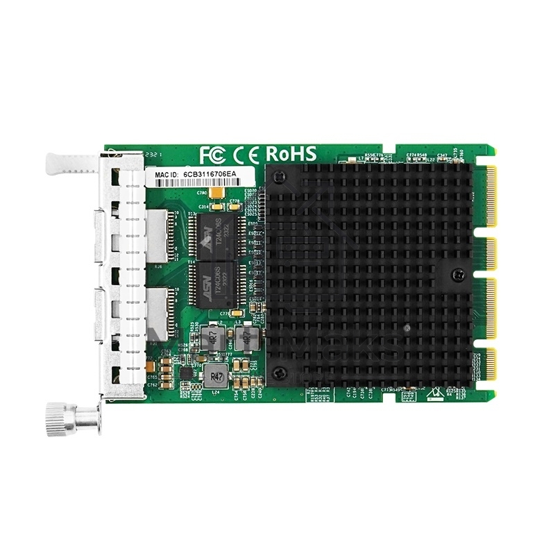 Сетевой адаптер LR-LINK PCIE 4*1G RJ45 LRES3021PT-OCP