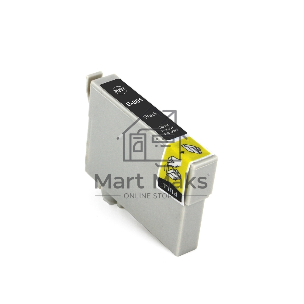 Картридж струйный NVPrint T0801 (NV-C13T08014011) Black для Epson Stylus Photo P50, PX650/PX660/PX700/PX710/PX720/PX730/PX800/PX810/PX820/PX830, R265/R285/R360/RX560/RX585/RX685 (15 мл) совместимый