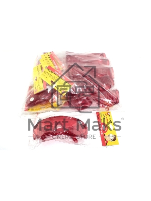 Очки защитные ПРОФЕССИОНАЛ красные 10 шт