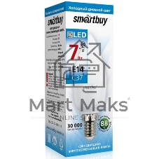 Лампа светодиодная Smartbuy 7W/6000/E14 (SBL-C37-07-60K-E14)