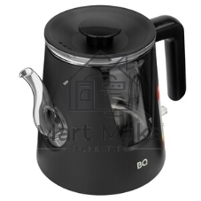 Чайник электрический BQ KT0046DW черный, 2200 Вт, 1л