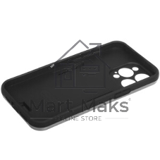 Чехол (клип-кейс) BoraSCO для Apple iPhone 15 Pro Max черный (72415)