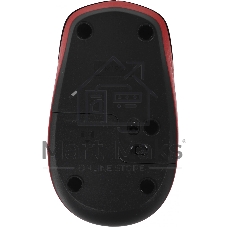 Мышь беспроводная Logitech M190 черный/красный, 1000 dpi, радиоканал, USB, кнопки - 3