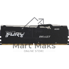 Оперативная память Kingston DDR5 DIMM FURY Beast Black EXPO RGb 8Gb, 6000Mhz, KF560C30BBEA-8 CL30, с радиатором Kingston