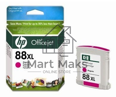 Картридж струйный HP №88XL C9392AE пурпурный для HP OJ Pro K550 (1980стр.)