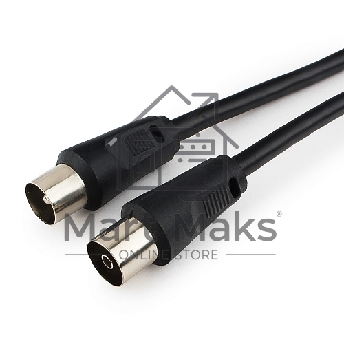 Кабель телевизионный Cablexpert, CCV-515-5M, Coaxial M/F, 5м