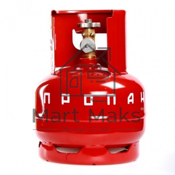 Баллон газовый с вентилем баллонным г. Новогрудок, 5 л