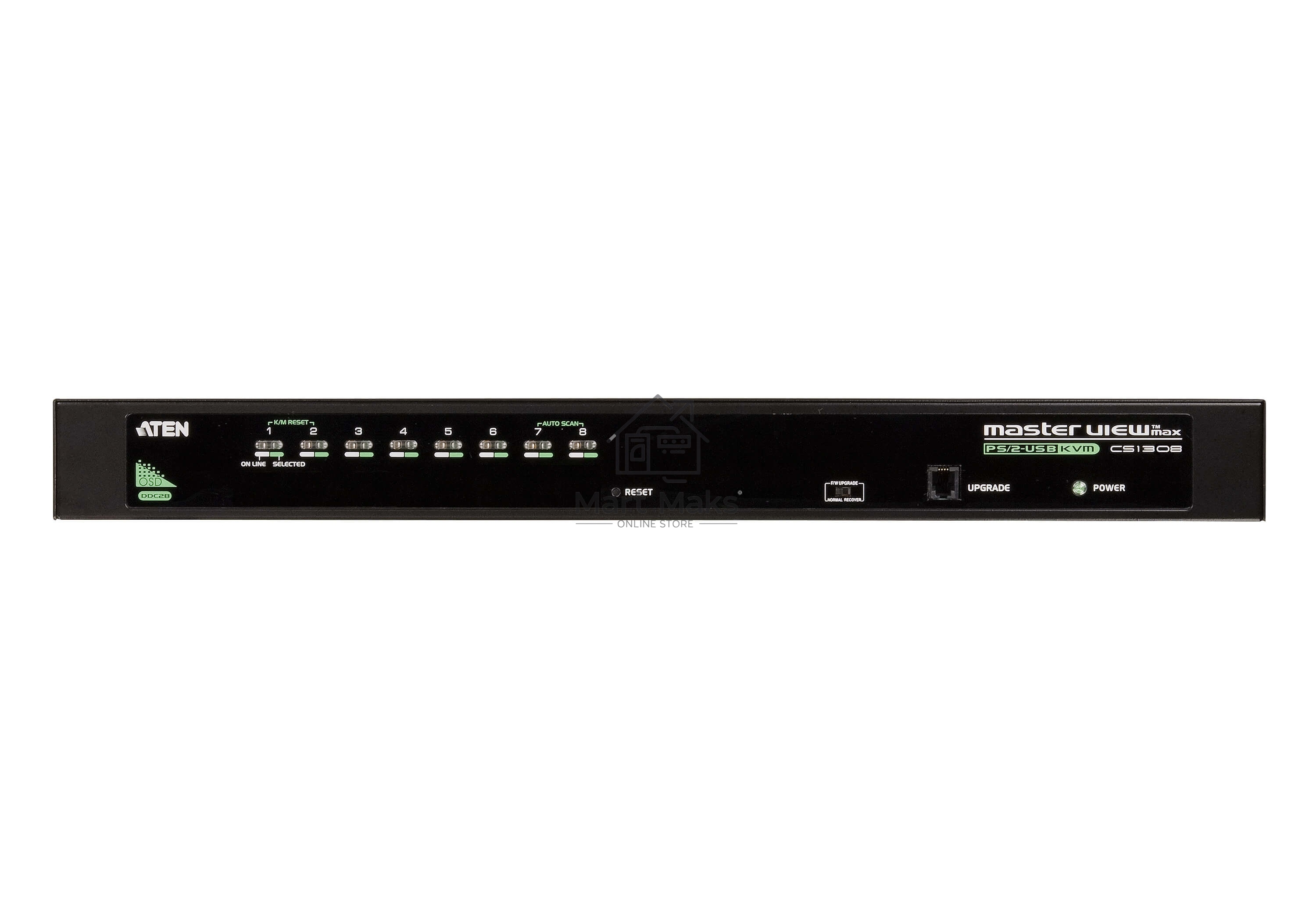 Переключатель ATEN CS1308(E-AT-G) 8-и портовый PS/2-USB KVM переключатель