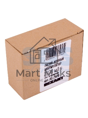 Портативный аккумулятор 18650 unprotected Li-ion 2600 mAH 3.7 В Rexant