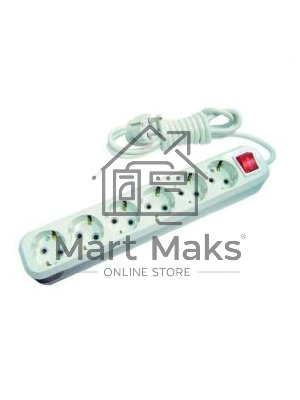 Удлинитель Makel MGP233 6гн 3 м с\з вкл.