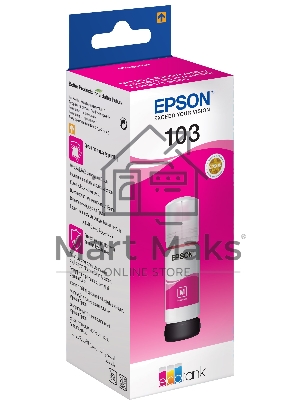 Чернила Epson 103M C13T00S34A пурпурный (65 мл) для Epson L3100/3110/3150