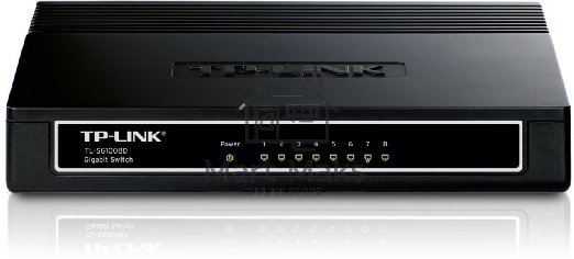 Коммутатор TP-Link SMB TL-SG1008D 8-port Gigabit Switch, plastic case