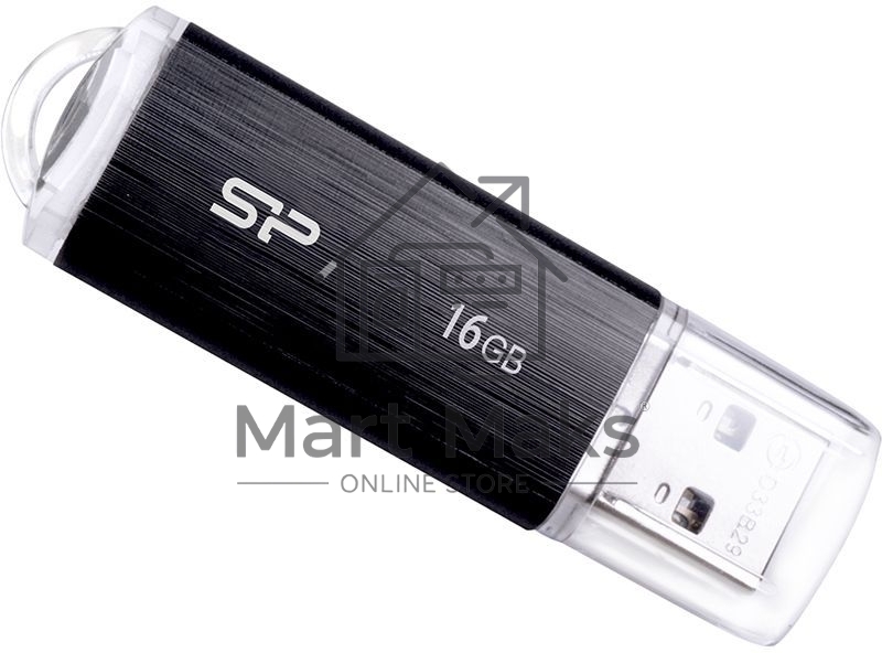 Флешка USB R/W R/W 16Gb Ultima U02 SP016GBUF2U02V1K USB2.0 черный