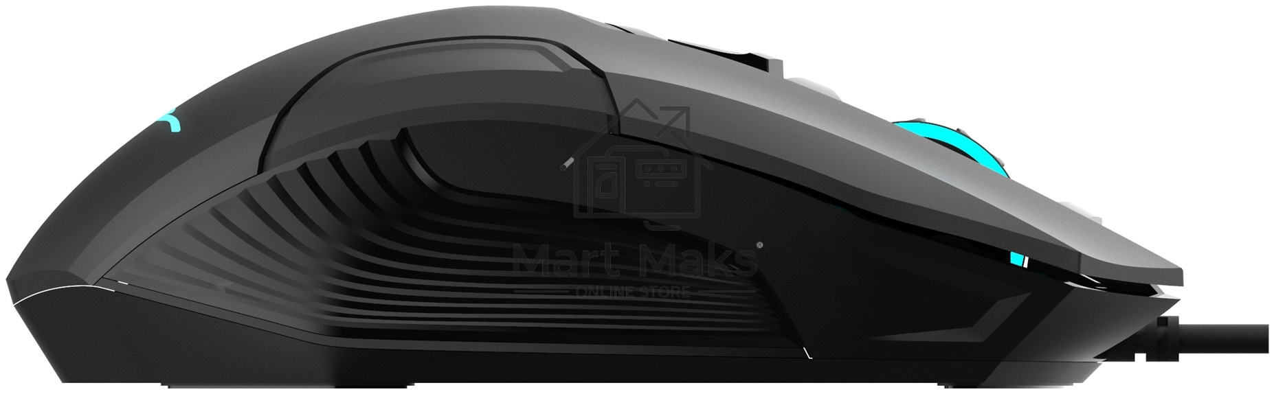 Мышь проводная Acer OMW170 черный, 3200 dpi, USB, кнопки - 6
