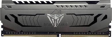 Оперативная память Patriot Viper Steel, DDR4, 32GB (1x32 GB), 3200 MHz, CL16, DIMM, радиатор, черный