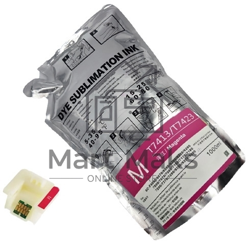 Картридж струйный Cactus CS-EPT7413 (T7413) пурпурный (1100 мл) для Epson SureColor SC-F6000/6200/7000