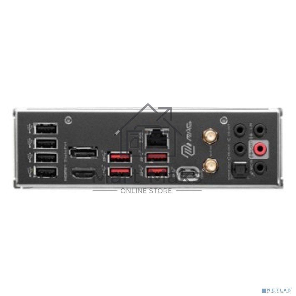 Материнская плата MSI MAG B760 TOMAHAWK WIFI, LGA 1700, Intel B760, 4xDDR5, 4xSATA, 3xM.2, 1xPCI-E 3.0 x4, 1xPCI-E 5.0 x16, 1xHDMI, 1xDP, 1xUSB Type-C, 1x2.5Gb LAN, 4xUSB-A 2.0, 4xUSB-A 3.2 Gen 2, 5x3.5 мм, 7.1, Standard-ATX