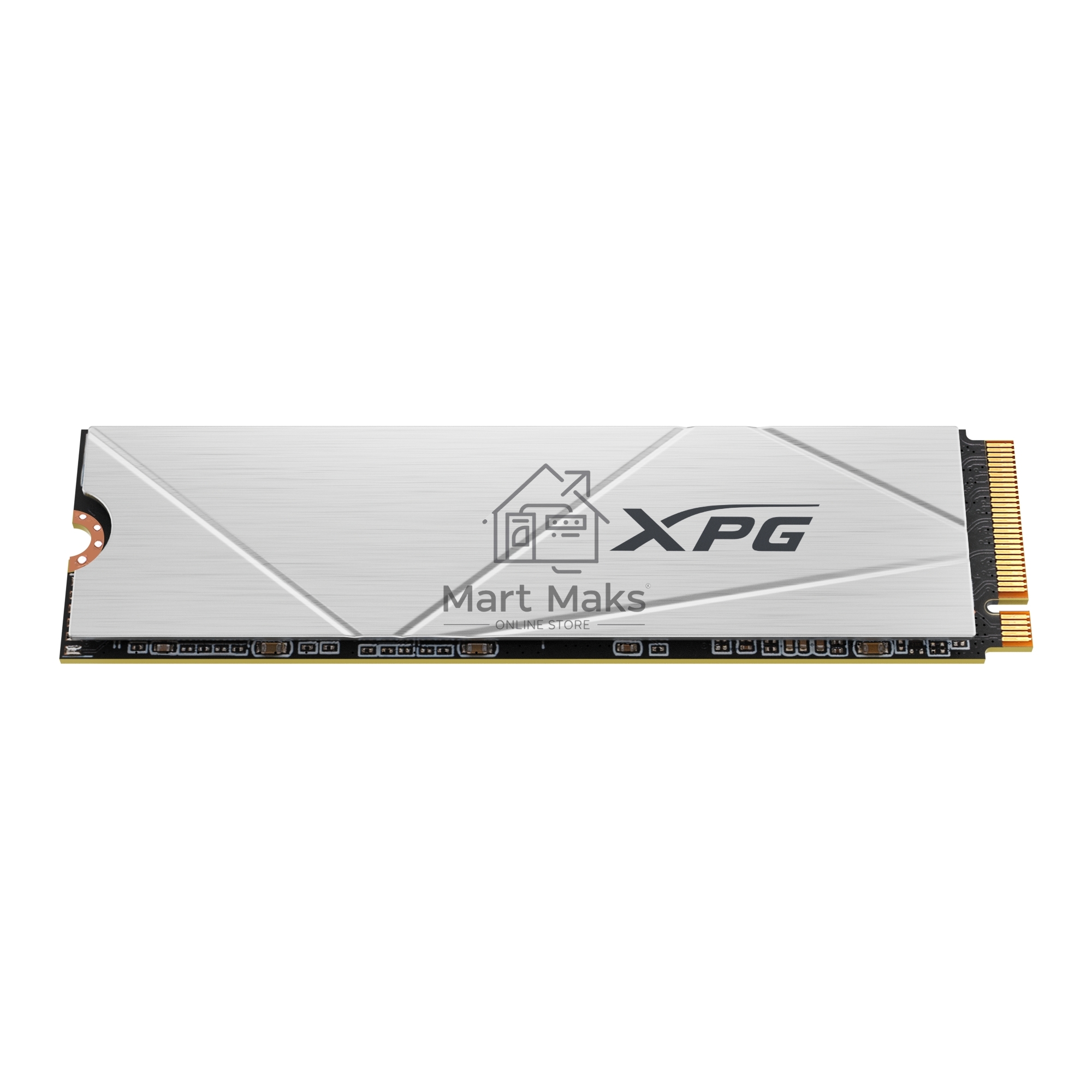 Накопитель SSD ADATA XPG GAMMIX S60, 1Tb, PCIe 4.0 x4, M.2 2280, NVMe, R/W 5000/3200, с радиатором
