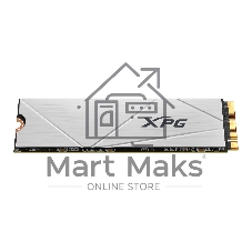 Накопитель SSD ADATA XPG GAMMIX S60, 1Tb, PCIe 4.0 x4, M.2 2280, NVMe, R/W 5000/3200, с радиатором