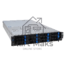 Серверная платформа ASUS RS520A-E12-RS12U/1G/1.6kW/12NVMe/FAN/RH/OCP/GPU